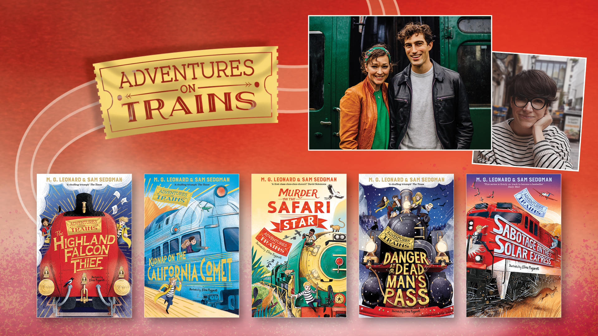 Adventures on Trains A Special Author Event for Families Tickets
